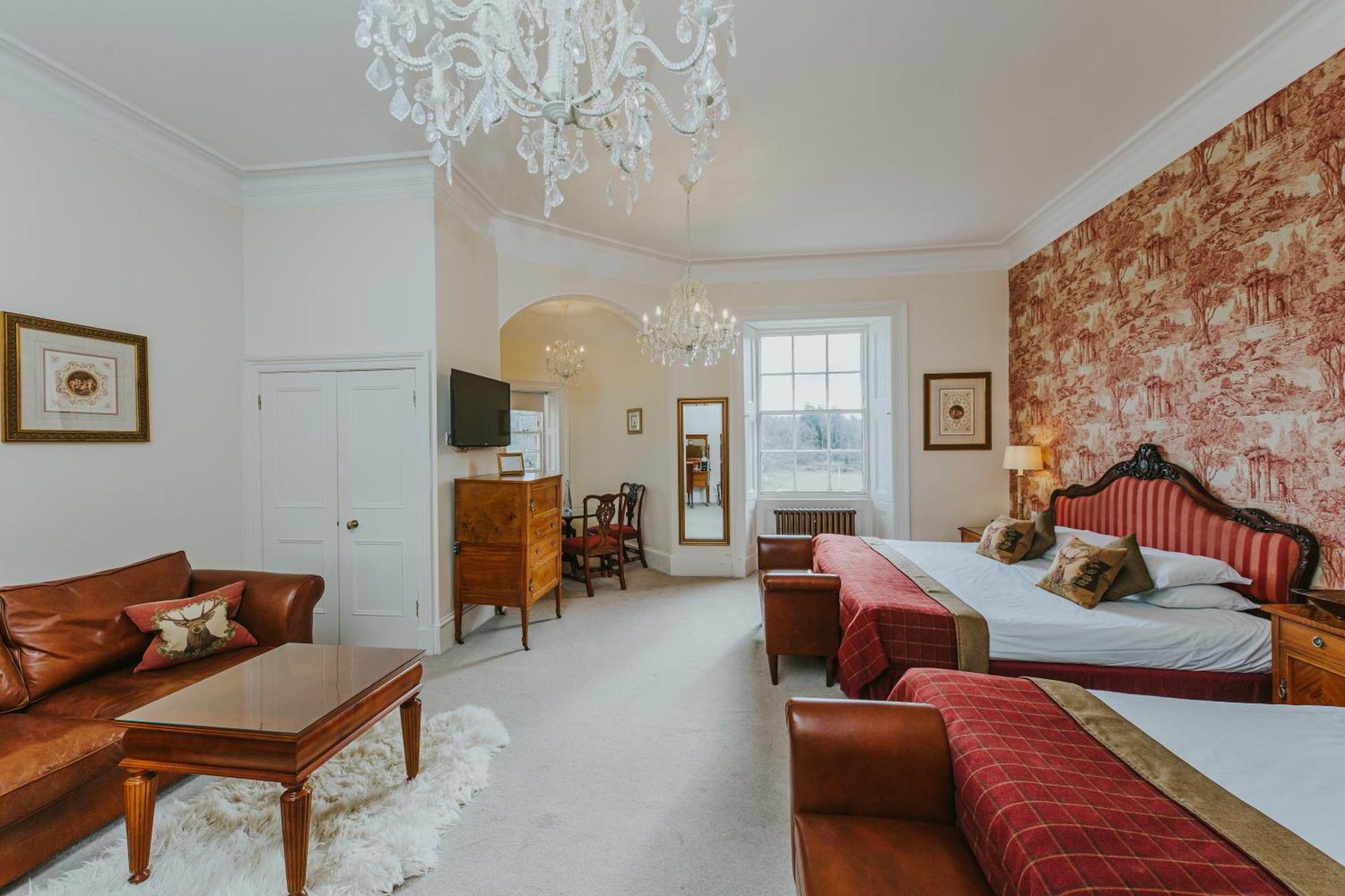Maison d'hôtes Carberry Tower Mansion House And Estate à Musselburgh Chambre photo